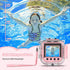 Ourlife Waterproof Camera for Kids, 1080P HD Kids Digital Action Camera Underwater Camera with 8GB SD Card, Birthday Gift Toys for Girls Age 3-14