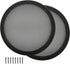 10" Speaker Grill Covers, Car Speaker Subwoofer Guard Protector, ABS Plastic Frame with Metal Mesh, Black (2 Pcs)