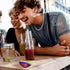 Rainbow True Wireless Earbuds: Bluetooth Headset for Music, Podcasts & Gaming | Rechargeable, Built-in Mic for Home &