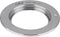 Fotodiox Chrome Lens Mount Adapter (Type 2) - M42 Lens to Nikon F Mount D/SLR Cameras