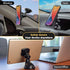 Scosche MAGWSM-2PXCES0 MagicMount Magnetic Suction Cup Phone Mount for Car Windshield/Dashboard - 360° Adjustable