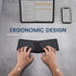 Perixx PERIBOARD-805E US Wireless Foldable Ergonomic Bluetooth Keyboard, Ultra-Thin X Type Keys for iOS, Android,