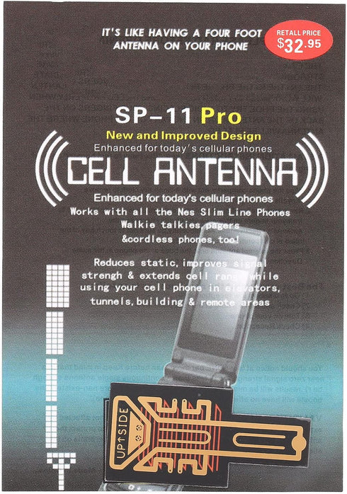 ciciglow 5 Pack Mobile Phone Enhancement Stickers, Improved Antenna Reception Booster