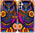 Bcov Galaxy A35 5G Case, Colorful Owl Mandala Flower Leather Flip Wallet Cover with Card Slot & Kickstand