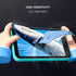 TIMMKOO 3 Pack Q3E Q5 Q8 Mp3 Screen Protector and Player, Anti-Scratch, HD Clear Tempered Glass Film with Easy