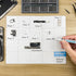 Magnetic Project Mat for Organizing Screws and Parts, Safely Disassemble Electronics, Laptop, Smartphone, etc.
