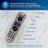 Philips Universal Remote Control for Samsung TV, Replacement for Smart TV, 4 Device, Marble