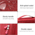 Electronics Organizer Travel Bag, Waterproof Storage Case for Cables, Chargers, Phone, USB, SD Cards, Black
