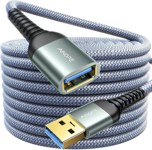 AINOPE USB Extension Cable,USB Extender,USB 3.0 Extension Cable, Male to Female Cord