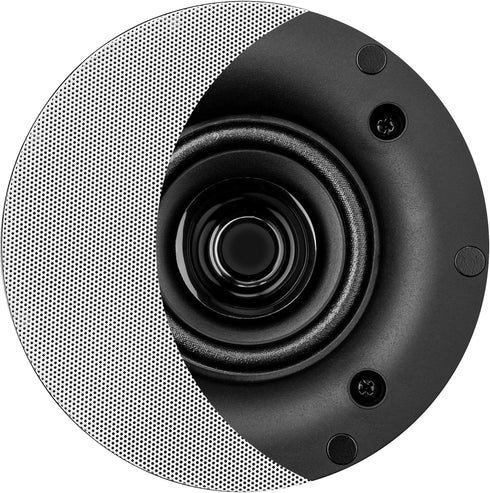 OSD 3" Ceiling Speaker Pair 60W, Trimless Magnetic Grill, Paintable Grille ACE400