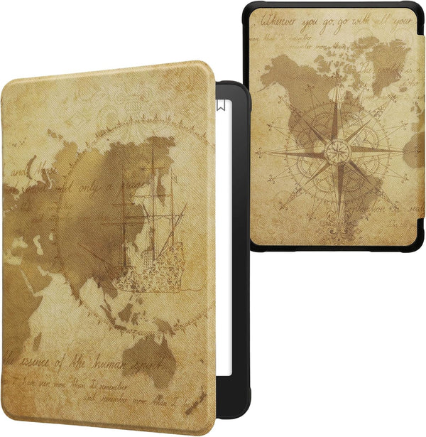 kwmobile Case Compatible with Amazon Kindle Paperwhite (2024)/Colorsoft Case - eReader Cover -