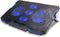 ENHANCE Cryogen Gaming Laptop Cooling Pad - Adjustable Stand for up to 17 inch Computer with 5 Quiet Fans