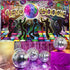 Disco 70s Theme Party Decorations, Back to 60s 70s 80s 90s Let's Boogie Disco Night Photography Background