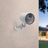 2 Pack Wall Mount Holder Compatible with SimpliSafe Outdoor Security Camera, 360 Rotation Security Bracket with 1/4 Screw Thread , Camera Not Included (White)