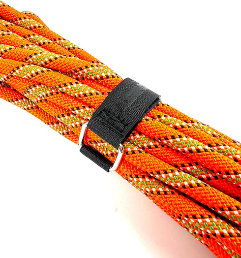 4x 8" x .75" Hook and Loop Nylon Cinch Straps, Reusable Fastening, Securing Cable Straps