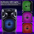 Technical Pro 8 Inch Bluetooth Speaker, 800 Watts with Woofer & Tweeter, Festival PA LED, True Wireless Stereo, 30 Feet