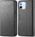 TUCCH Wallet Case for iPhone 12 Pro/iPhone 12 5G, Premium PU Leather Flip Folio Cover with Card Slot and Stand Design