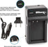 Ultimaxx AC/DC Rapid Home & Travel Charger with 2x LP-E10 Extended Life Battery for Canon EOS Cameras
