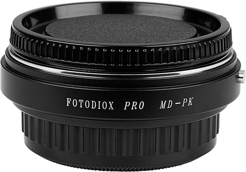 Fotodiox Pro Lens Mount Adapter, Minolta MD MC Lens to Pentax K DSLRs, Model MD-PK Pro