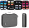 Teamoy Watch Storage Case, Gray Organizer for 26 Straps Compatible with Apple Watch Bands & Accessories