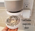 Mount Genie Smart Home Outlet Shelf: Hidden Cord Storage for Google Home, Nest, Security Cameras, Smart Speakers