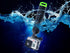 Waterproof Floating Hand Grip for GoPro Hero 12, 11, 10, 9, 8, 7, 6, 5, 4, 3+, 2, 1 Session, Black Silver Camera
