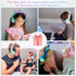 CF9 85dB Riwbox Cat Ear Kids Bluetooth Headphones with LED Light Up,Safe Volume Limit,Built-in Mic&Boom Mic