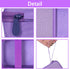 Aenllosi Kids Camera Case for Anchioo/for ESOXOFFORE Instant Print Camera Toys,Kids Selfie Digital Camera Photo Paper & Color Pen Holder (Purple,Case Only)