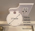 Mount Genie Smart Home Outlet Shelf: Hidden Cord Storage for Google Home, Nest, Security Cameras, Smart Speakers