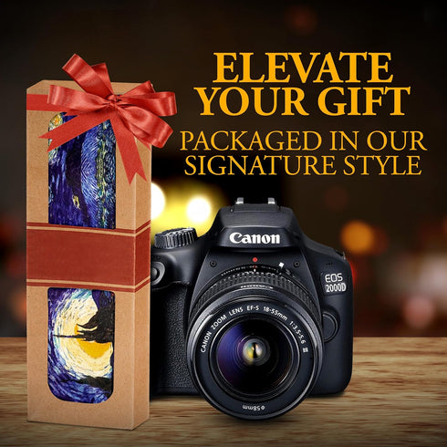 Van Gogh Starry Night Camera Strap, Universal DSLR Neck & Shoulder Camera Belt for Digital DSLR - Artistic & Cool Design