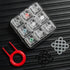 Cherry MX Switch Tester Tool for Mechanical Keyboards, 9-Key Testing with Keycap Puller and O Rings