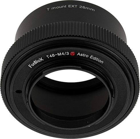 Fotodiox 48mm (x0.75) Lens Adapter Astro Edition - Compatible with T-Mount Wide Field Telescopes to Micro Four Thirds