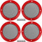 ACROPIX Universal 4" Car Speaker Grills Cover, Round 4 Inch Audio Speaker Subwoofer Guard Protector Case with Mounting