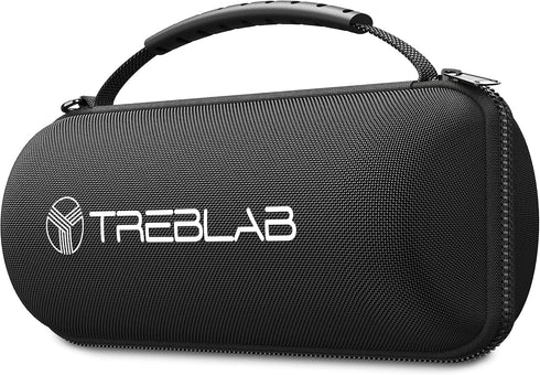 TREBLAB Original Carrying Case HD77 Bluetooth speaker - Compatible with Any Portable Speaker 3.15 x 3.19 x 7.36 in or less Black