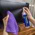 Screen Mom Screen Cleaner Kit for LED & LCD TV, Computer Monitor, Phone, Laptop, and iPad Screens – Includes 8oz Spray Bottle and Large Premium Microfiber Cloth