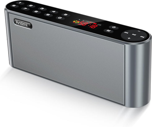Bluetooth/FM Radio/MP3 Player Portable Wireless Speaker, Black