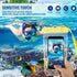 Frienda 12 Pieces Universal Waterproof Phone Pouch, Clear Dry Bag for Smartphones up to 6.9 Inch