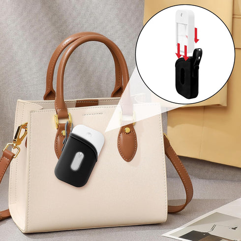 Linkidea 1 OZ Silicone Sanitizer Storage Case, Portable Travel Accessories, Exact Size of Container Compatible with FL