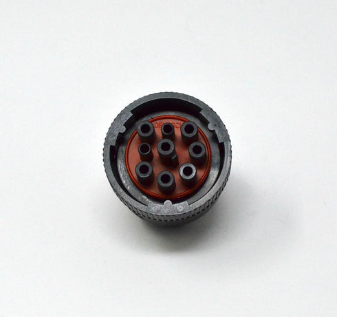 Deutsch HDP10 9-pin J1939 14-16 Female SAE Diagnostic Connector kit, AWG Stamped Contacts (Made in USA)