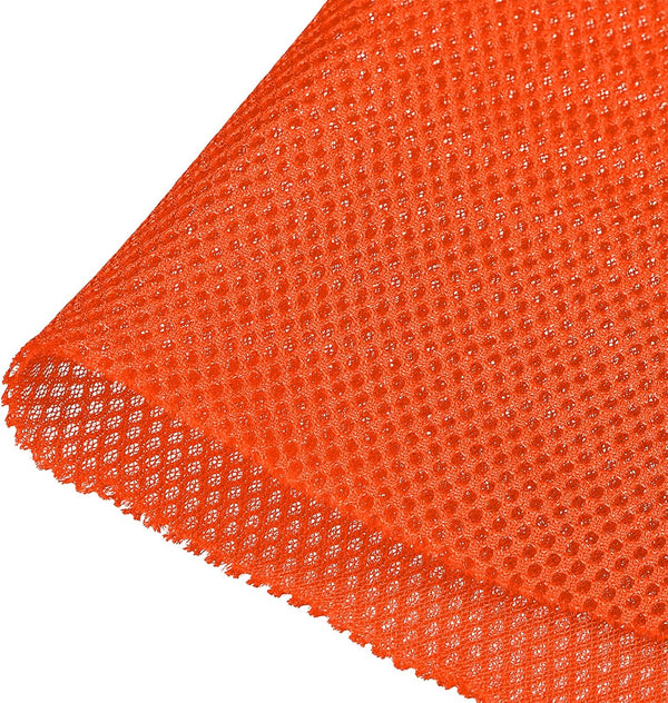 Speaker Grill Cloth Protective Dustproof Fabric for Home Speaker Repair - Orange, 19.7 Inch x 59 Inch
