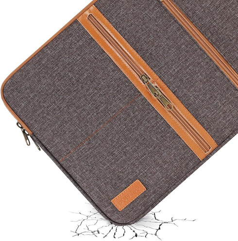 DOMISO 10.1 inch Laptop Sleeve Case, Water Resistant Shockproof Bag for 10.5" 11" iPad Pro Air 2018-2021/10.2"