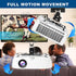 DAWASAPAT 3-in-1 Projector Mount Wall/Ceiling Projection Bracket, Universal Height Adjustable Hanging Mount Bracket