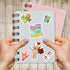 Pack of 50 ASL Stickers, American Sign Language Vinyl Decals, Waterproof Decorations for Laptop, Bumper, Water Bottles