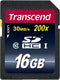 Transcend 16GB SDHC Class 10 Flash Memory Card Up to 30MB/s (TS16GSDHC10E)