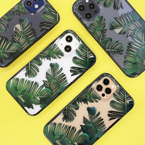 Sonix 14 10ft Case for iPhone Pro | Drop Tested | Protective Case | Palm Leaves Bahama
