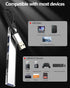 WASRUYI (5in1) 3.0 USB Hub TF SD Card Reader Adapter Port Accessorie Laptop Pc Gaming Extension Computer Cable Extender