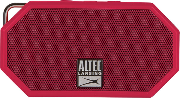 Altec Lansing Mini H2O Waterproof Bluetooth Speaker, IP67 Certified, Floats in Water, Compact Portable for Hiking