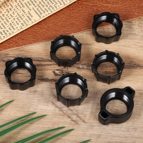 Skrfren 9 Pack 17mm Ball-Adapter Fixed Adapter, Phone Holder Tightening Nut Replacement Head Bracket Holder Ring