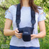 USA Gear DSLR Camera Case/SLR Sleeve with Zippered Accessory Storage, Flexible Neoprene & Holster Belt Loop, Compatible