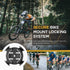 TUSITA 2 in 1 Bike Mount Quick Release for Garmin Edge GPS, iPhone 14 13 12 Pro Max, Samsung Galaxy